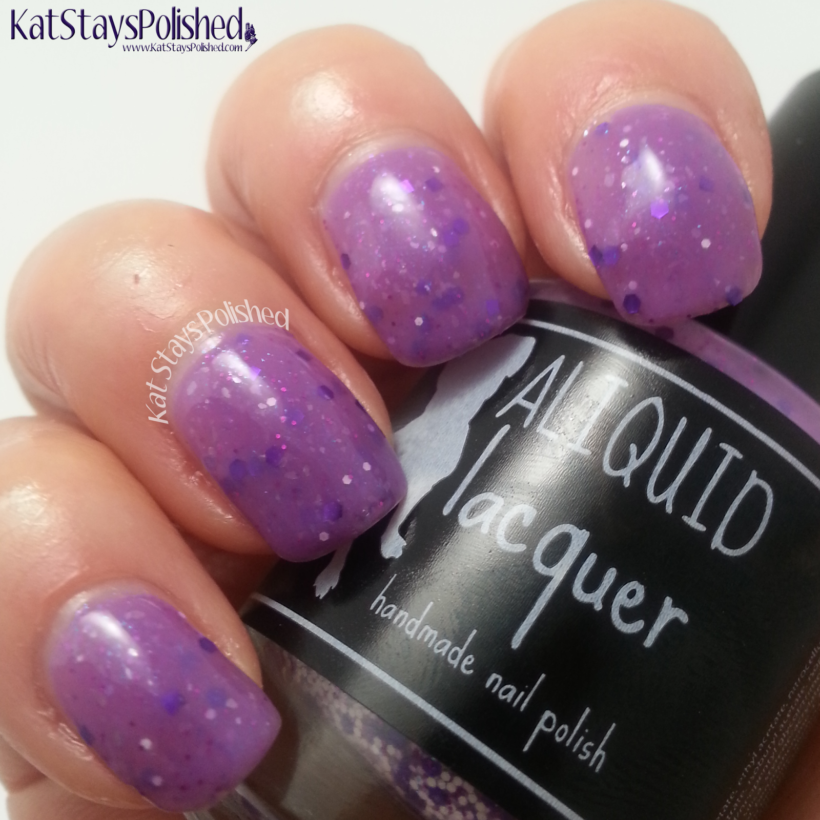 ALIQUID Lacquer: Stop and Smell the Orchids | Kat Stays Polished
