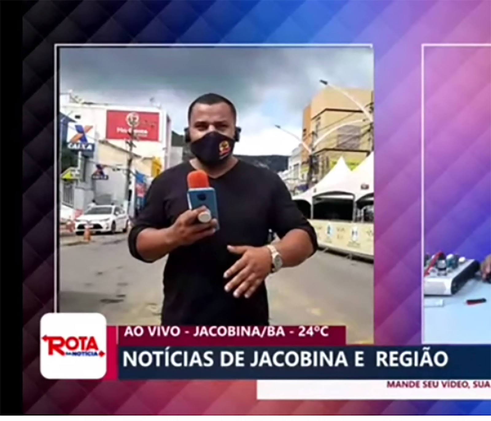 Repórter Otto Moreno anuncia seu desligamento da TV Augusto Urgente, ao vivo - confira