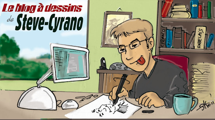 Le Blog à dessins de Steve-Cyrano