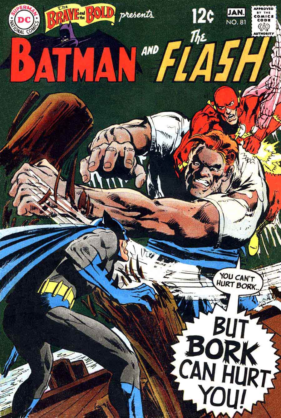 Brave and the Bold v1 #8 1dc comic book cover art by Neal Adams