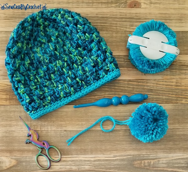 Blue Hats for Hat Not Hate - Sew Crafty Crochet
