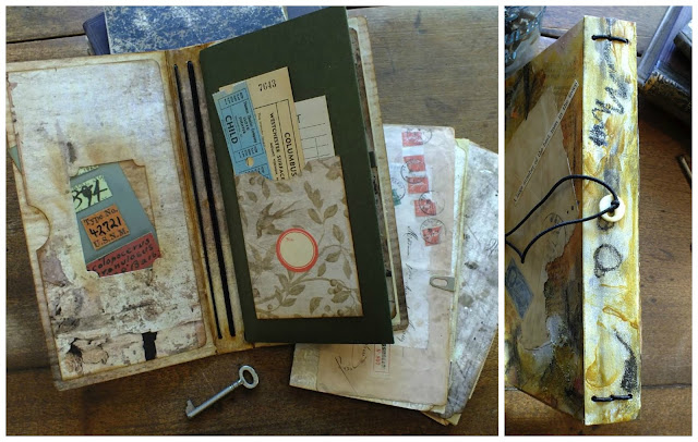 Mini Album Makers Challenge: Collage Junk Journal Tutorial by Heather ...