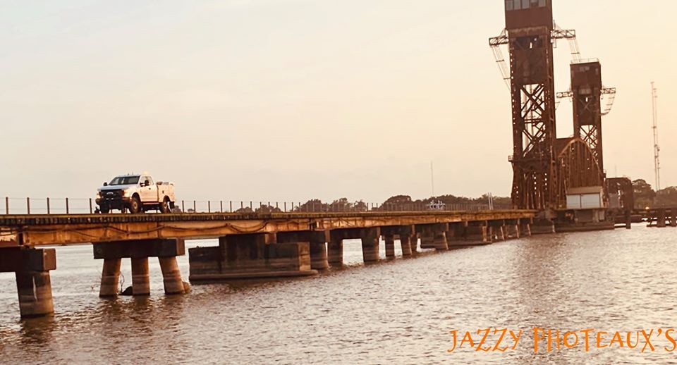 Industrial History 1907 Swing and Lift Bridges over Atchafalaya River