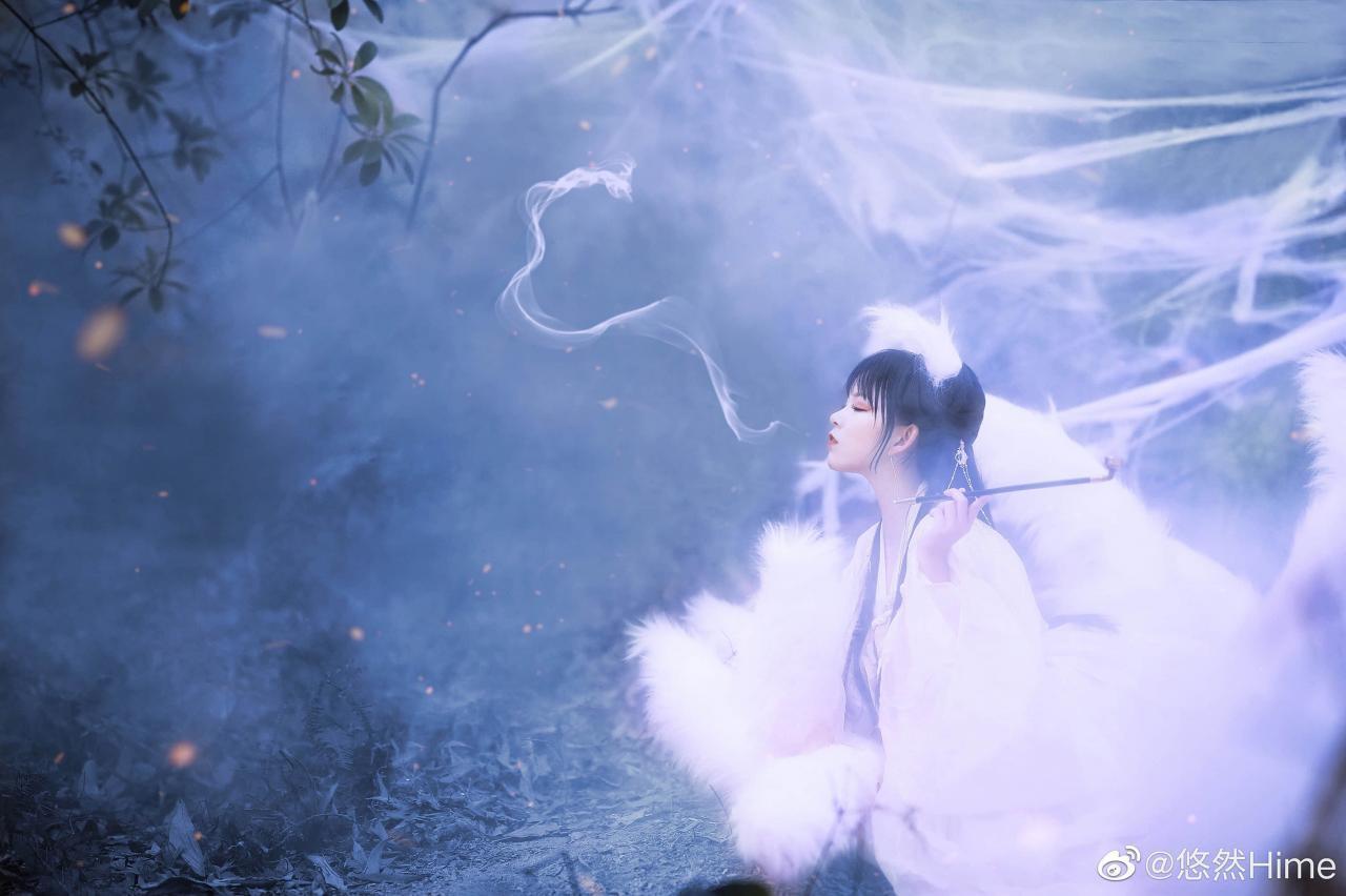 Image-Chinese-beautiful-girl-Cosplay-Nine-tailed-fox-TruePic.net