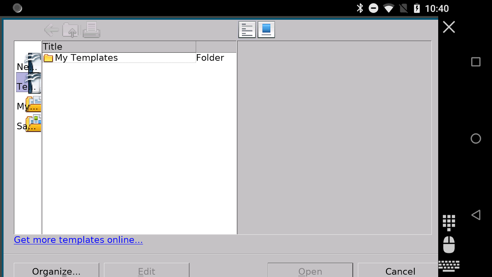 openoffice download for android