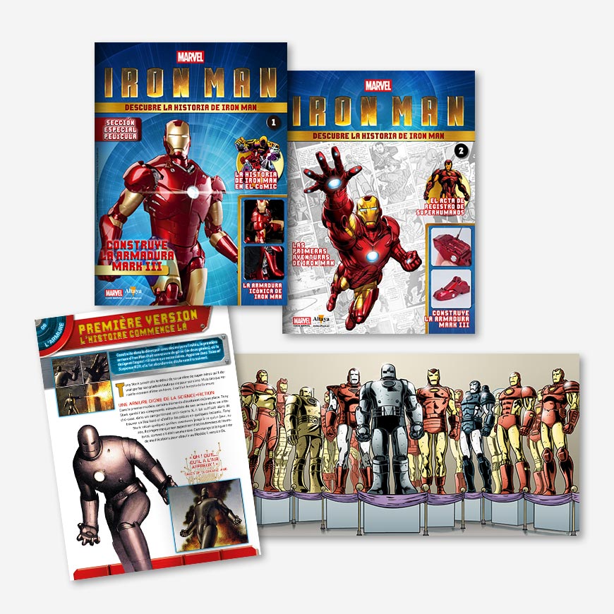 muñeco iron man coleccion