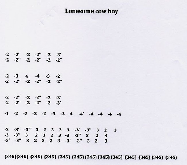Harmonica Comté Lonesome Cowboy