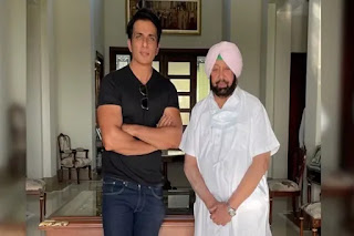 Punjab made Sonu Sood as the state's Covid - 19 Vaccination Ambassador