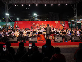 Chinese orchestra performance at Macau Lunar New Year Fair