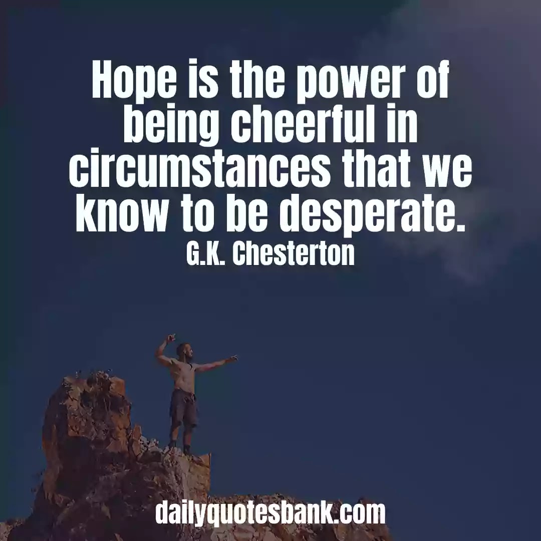 146 Inspirational Quotes About Hope For The Future