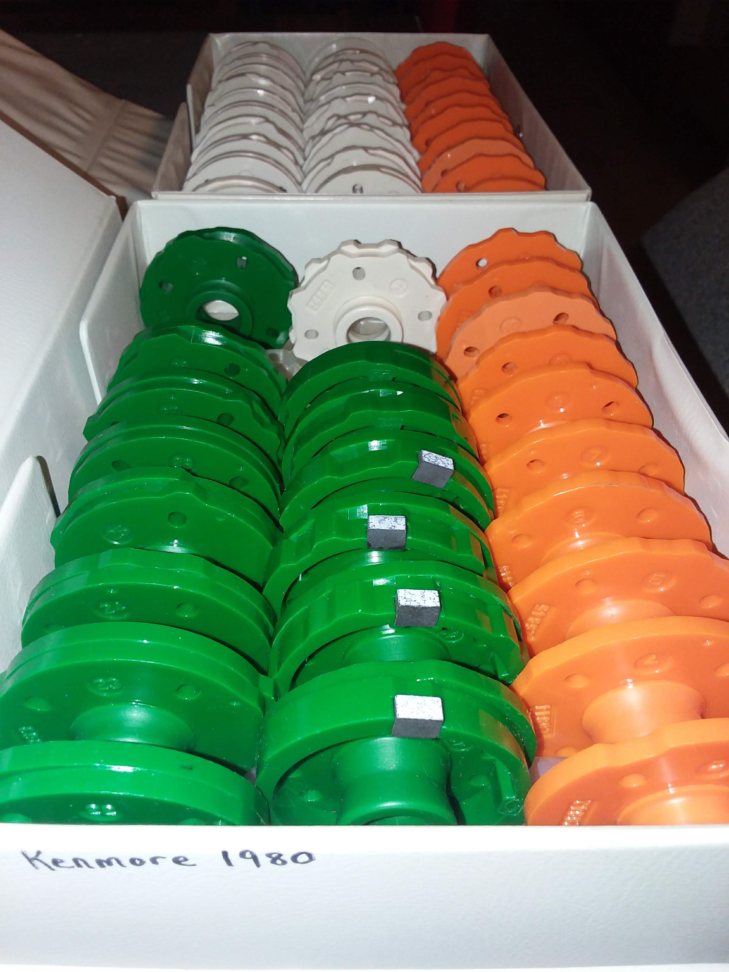 VINTAGE KENMORE SEWING MACHINE CAM TYPES AND STITCHES EMBROIDERY