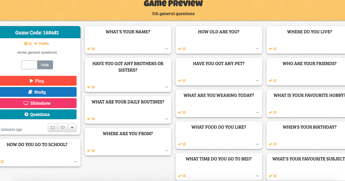 ENGLISH CORNER 5th grade BAMBOOZLE REVISION QUESTIONS