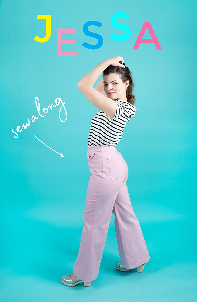 Tilly and the Buttons - Jessa trousers jeans shorts sewing pattern