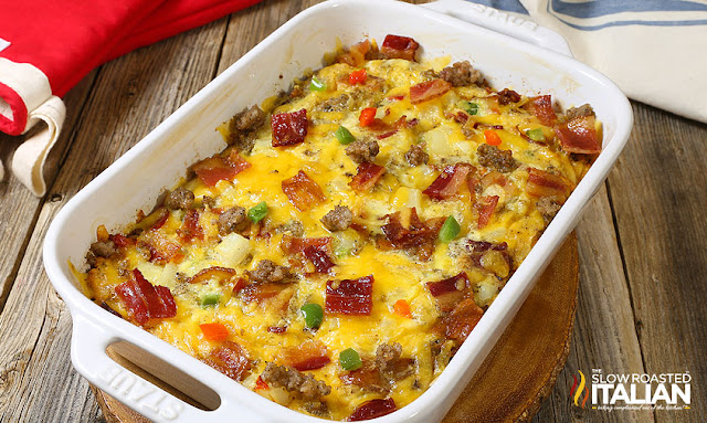 High Protein Breakfast Casserole