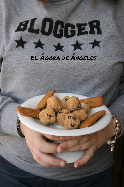 Bolitas De Galletas Con Pepitas De Chocolate
