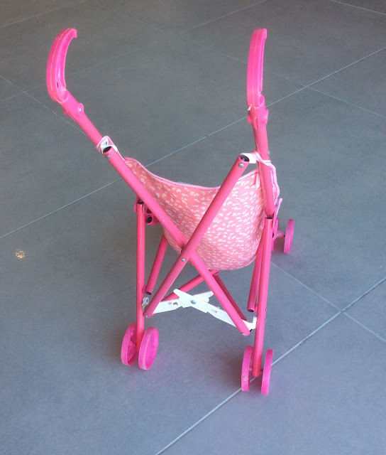 after - dolls pram  by Liron Shebs