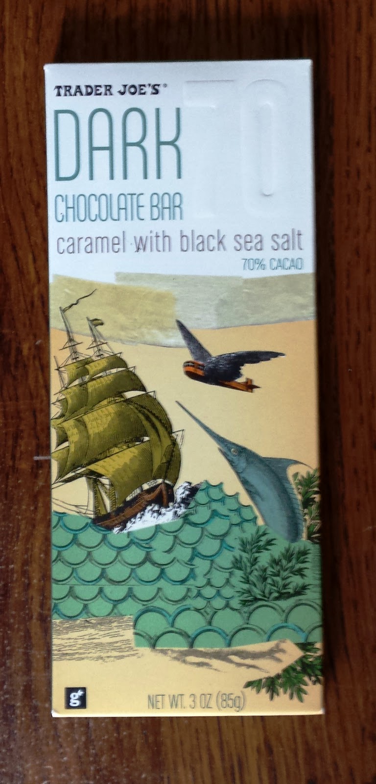 Exploring Trader Joe's Trader Joe's Dark Chocolate BarCaramel With