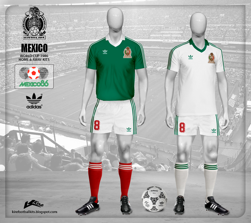Mexico 1986 world cup jersey Clearance
