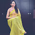 Rakul Preet Singh Hot Photos Shoot In Yellow Sari 2017