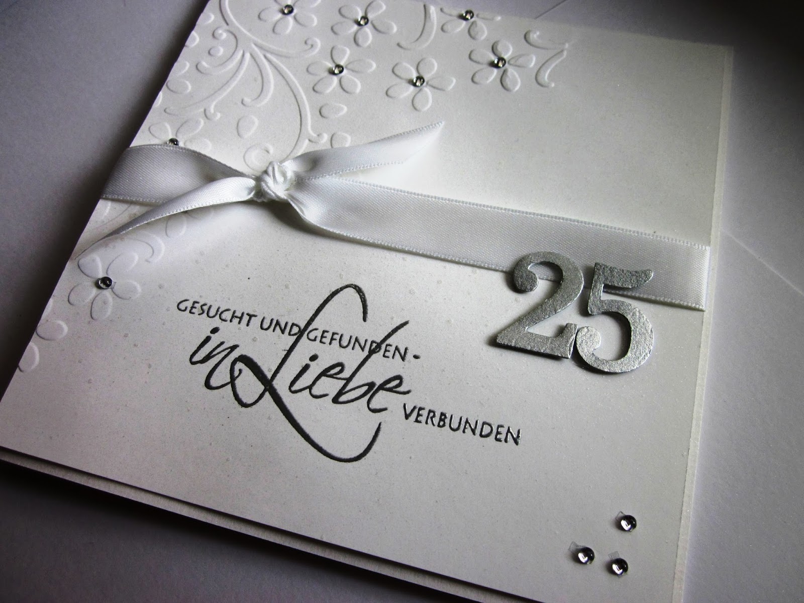 stampin with fanny: Karte zur Silberhochzeit