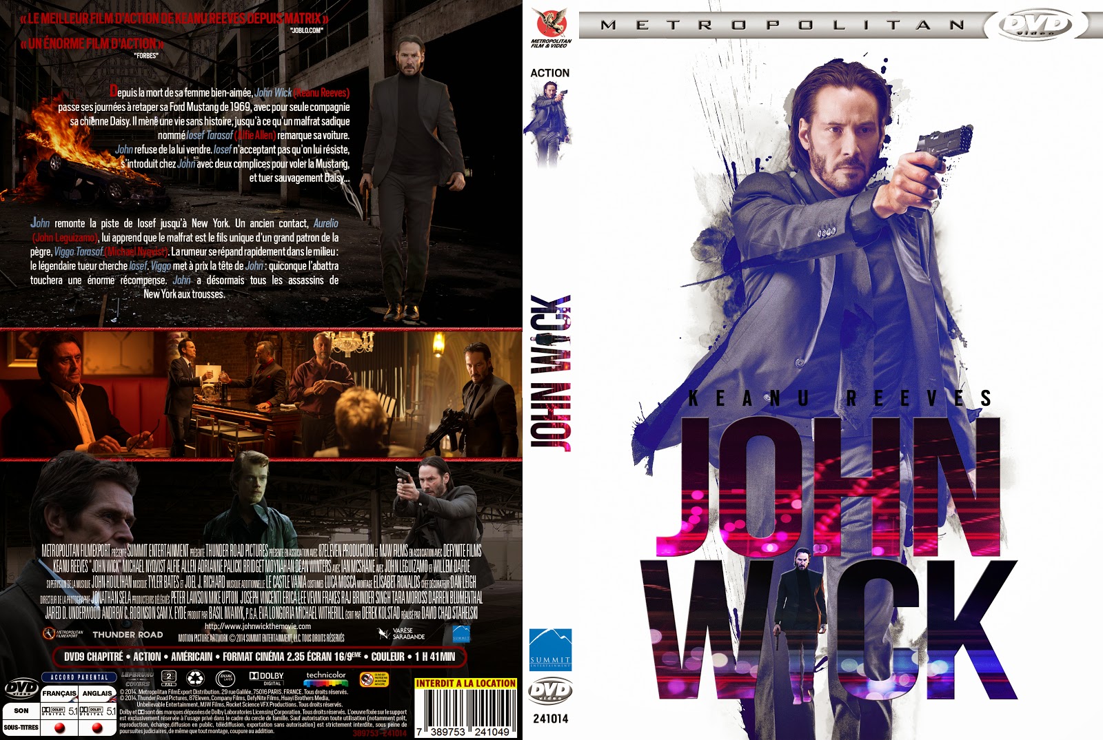 John Wick Collection Dvd Cover