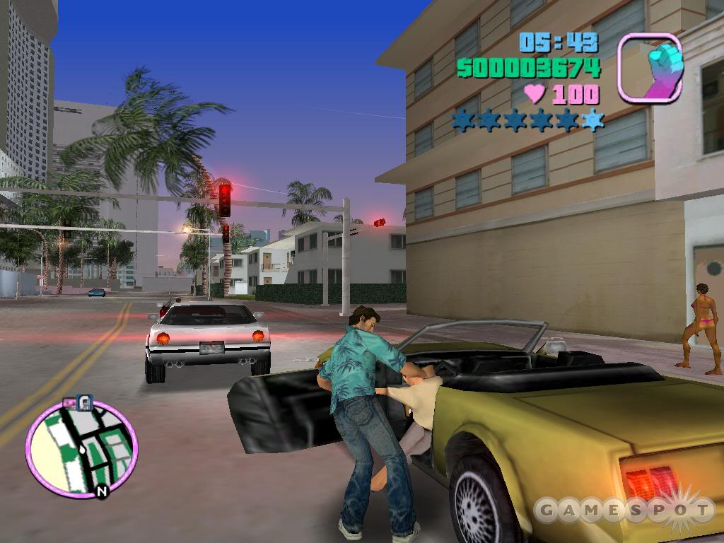 Вайс сити не работает. Grand Theft auto вай Сити. Grand Theft auto vice City Deluxe. GTA vice City PC. Grand Theft auto vice City геймплей.