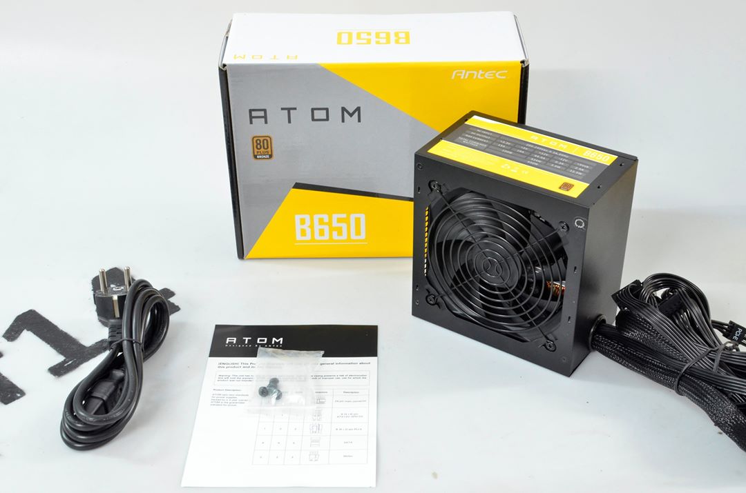 REVIEW - Antec ATOM B550/650 (550W/650W) - Tin công nghệ