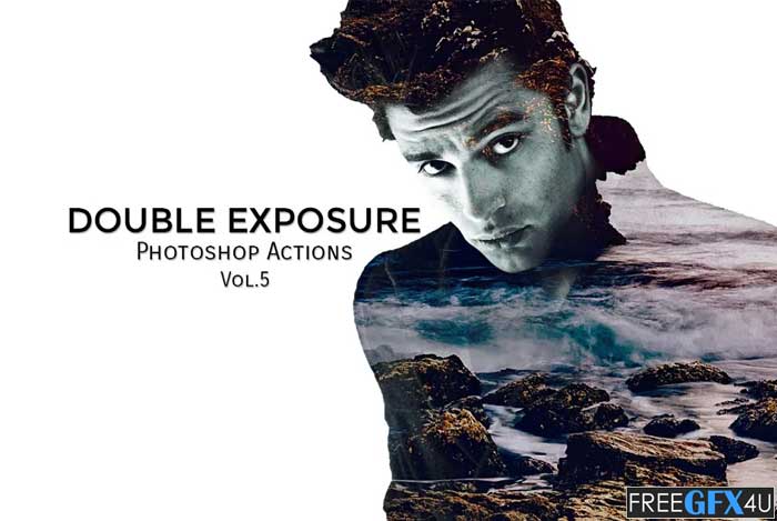 Double Exposure PS Actions Vol.5