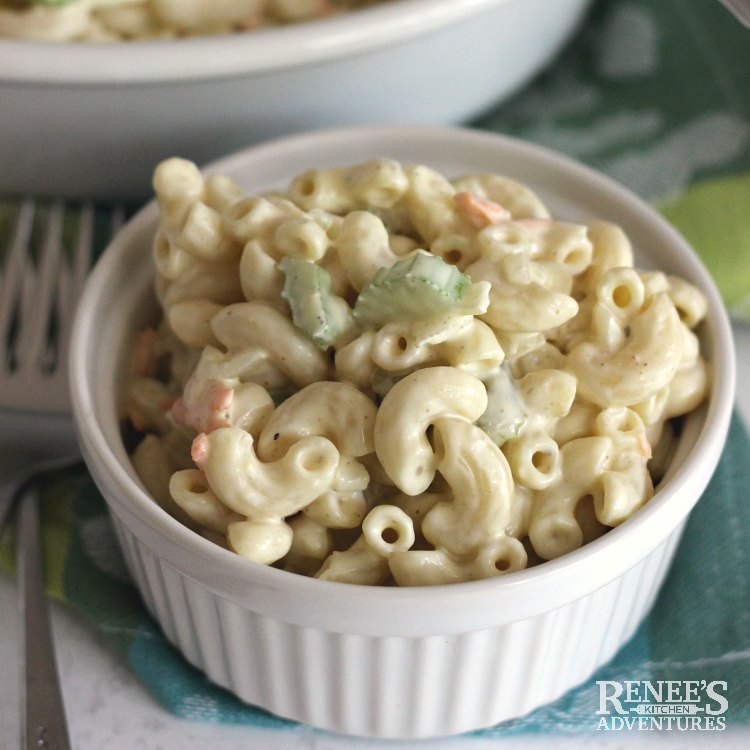 Sweet and Tangy Amish Macaroni Salad Recipe Renee's Kitchen Adventures