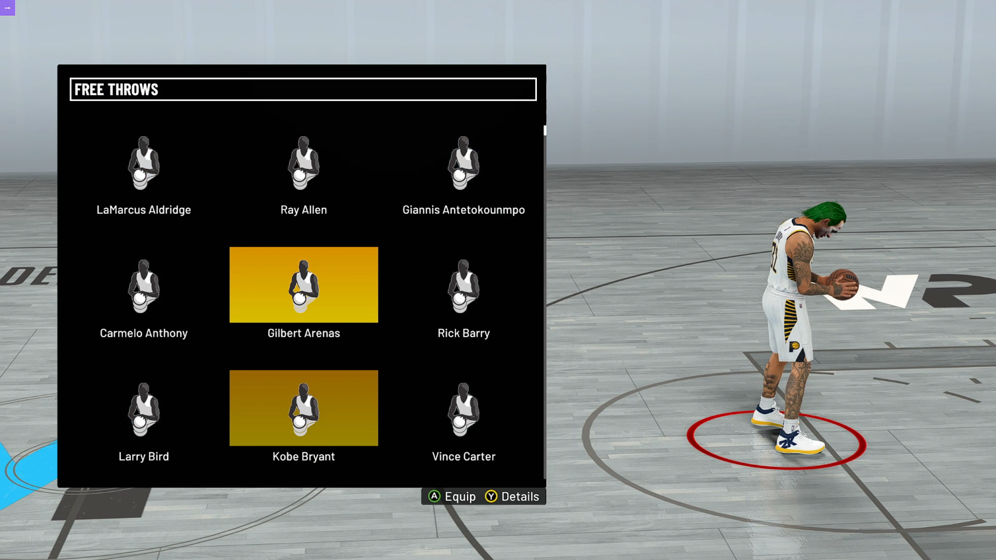 How to add animation NBA 2K22