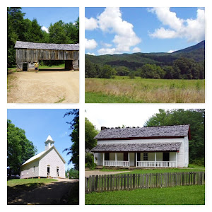 Some of the historical buildings of Cades Cove