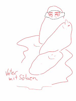 Vater mit Söhnen