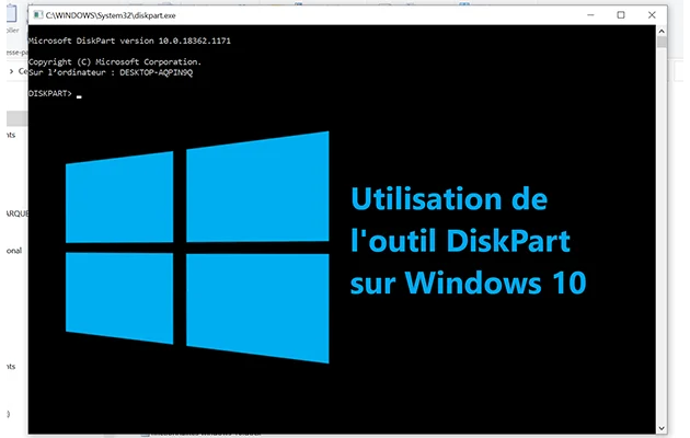 Utilisation de l'outil DiskPart pour nettoyer et formater un disque sous Windows 10. Utilisation de l'outil DiskPart pour nettoyer et formater un disque sous Windows 10.