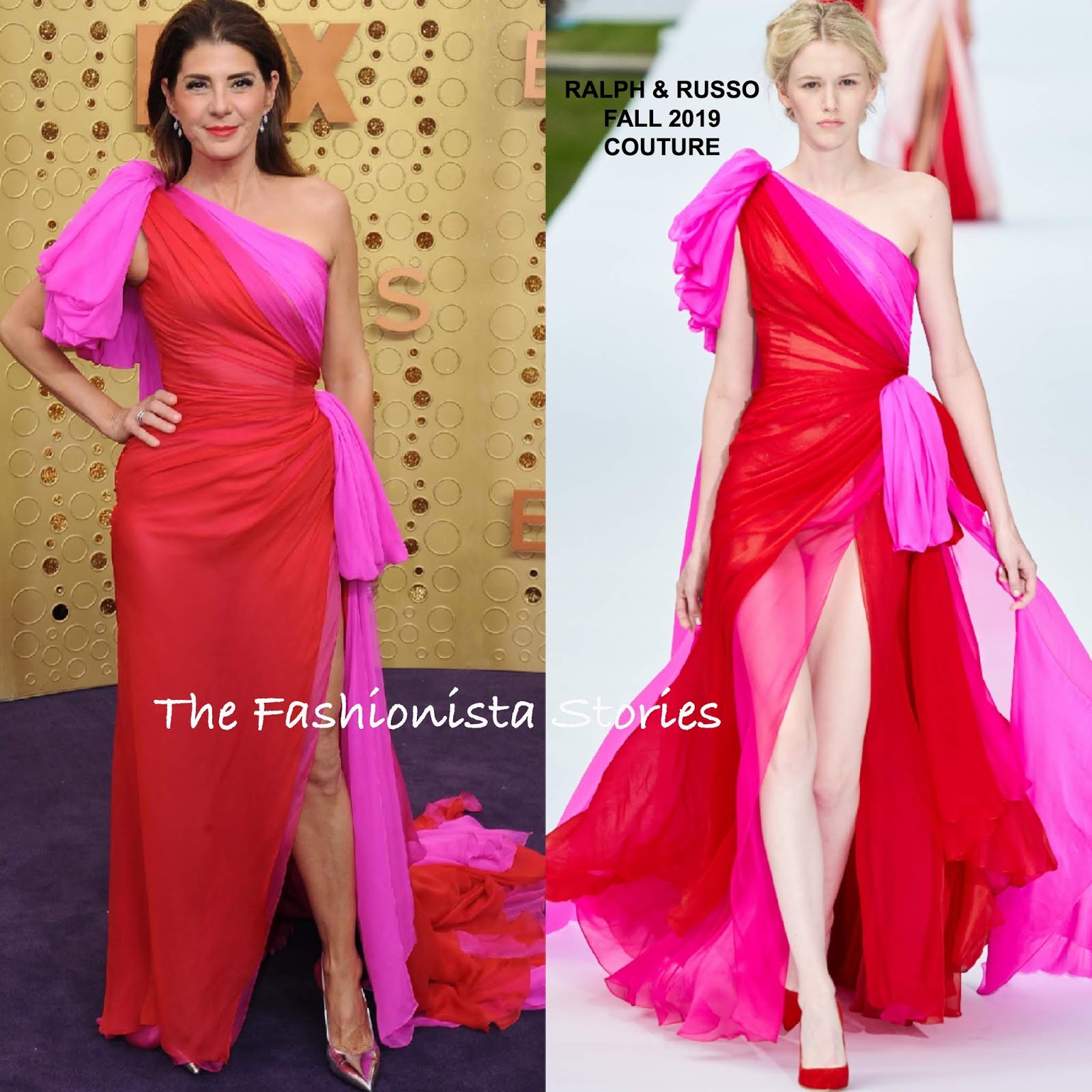Marisa Tomei in Ralph & Russo Couture at the 71st Primetime Emmy Awards