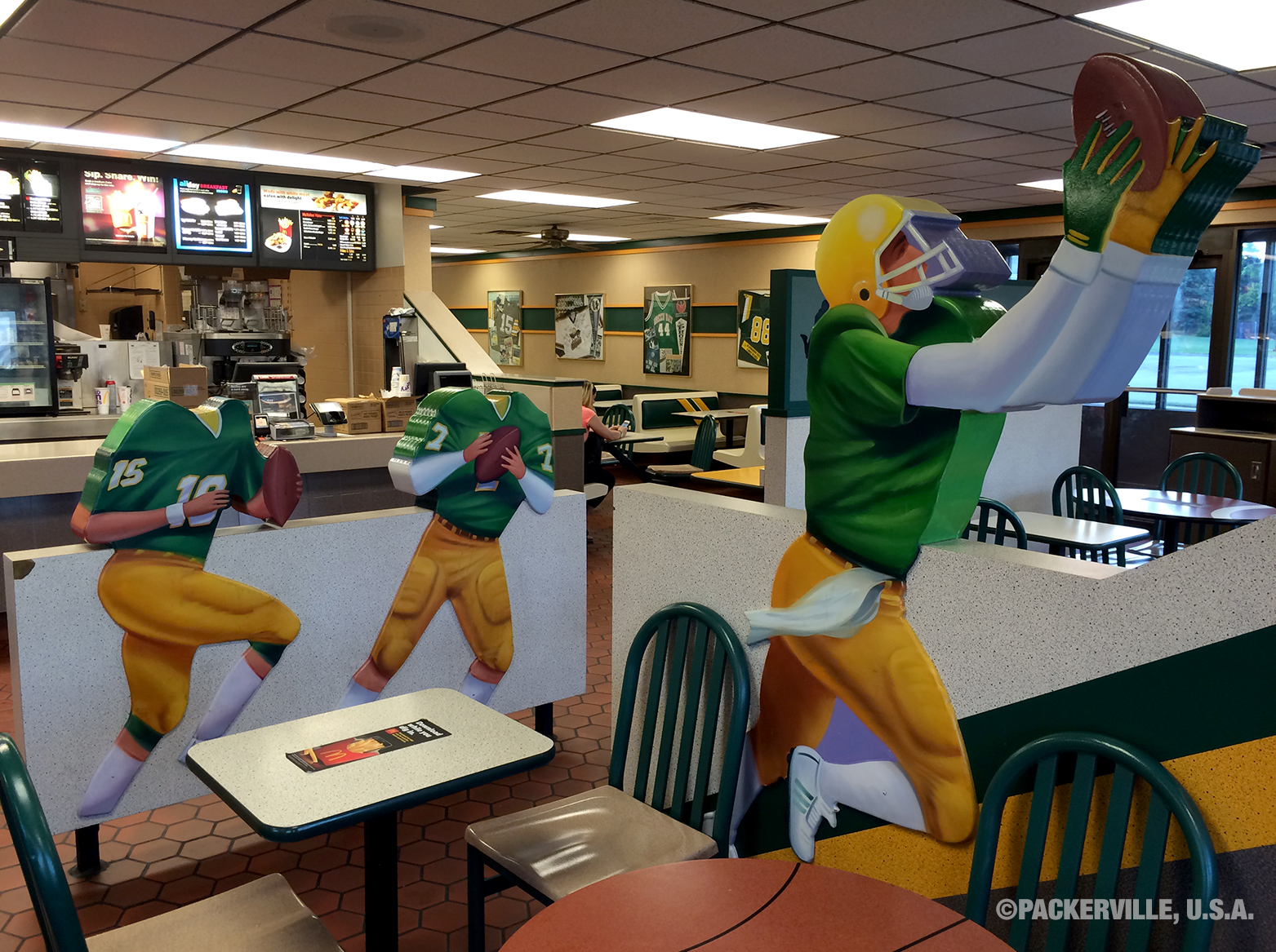 PACKERVILLE, U.S.A. Oneida Street McDonald's