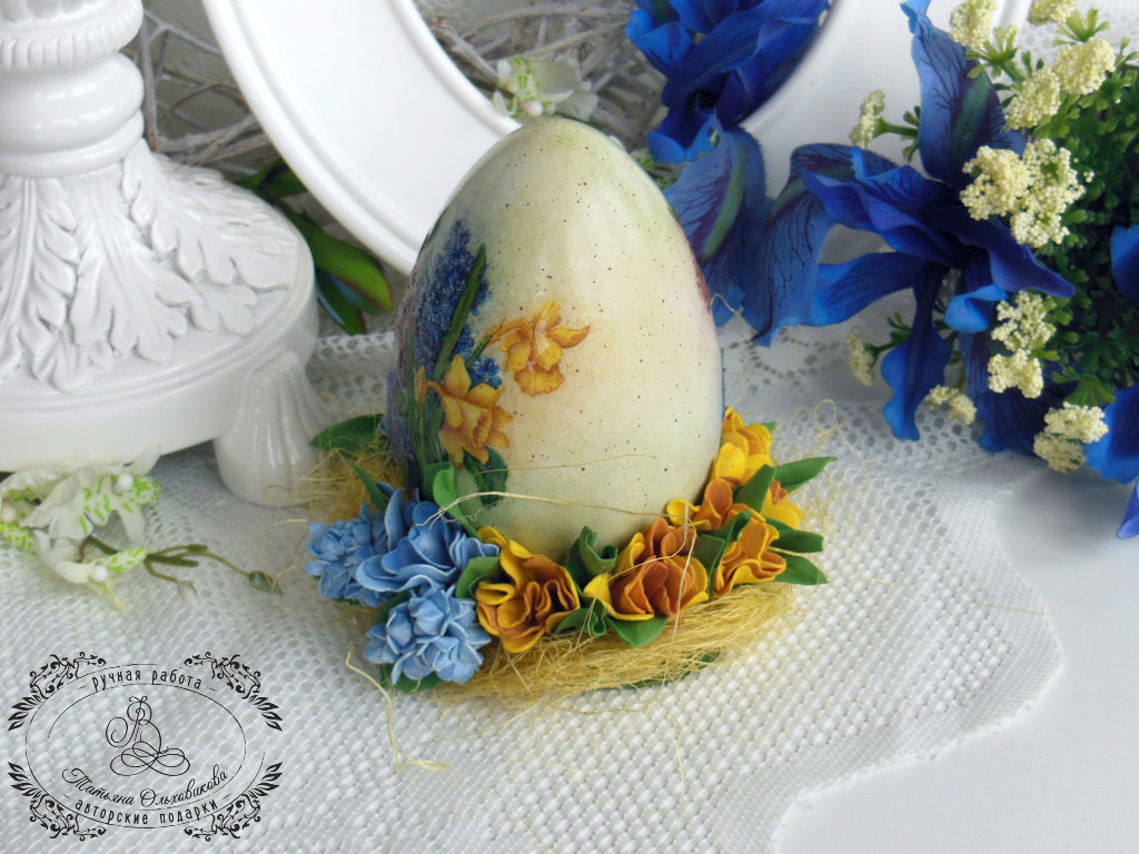 композиция на пасху из фоамирана. пасха фоамиран. яйцо из атласных лент. поделки из фоамирана. пасхальное яйцо из фоамирана.