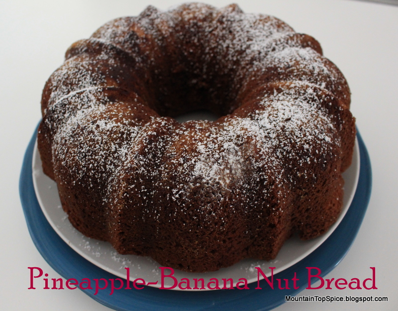 PineappleBanana Nut Bread Mountain Top Spice