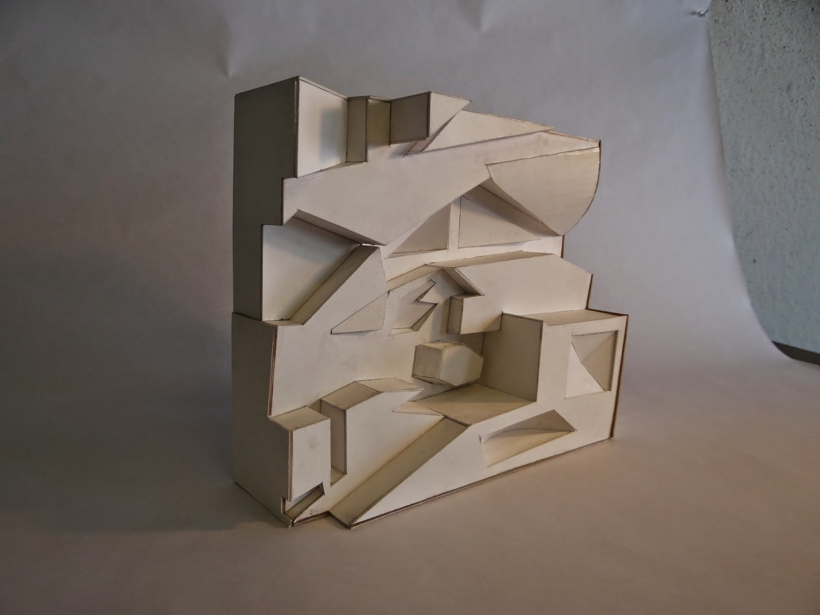 Visual Studies I and II: Design III, Relief design