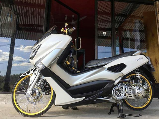 Modifikasi Nmax Jari Jari Ring 17 / 14 Paling Keren Dan Terbaik 2019