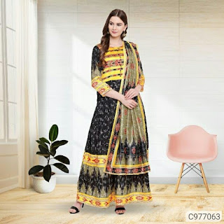 Unique Silk Blend Floral Print Anarkalis