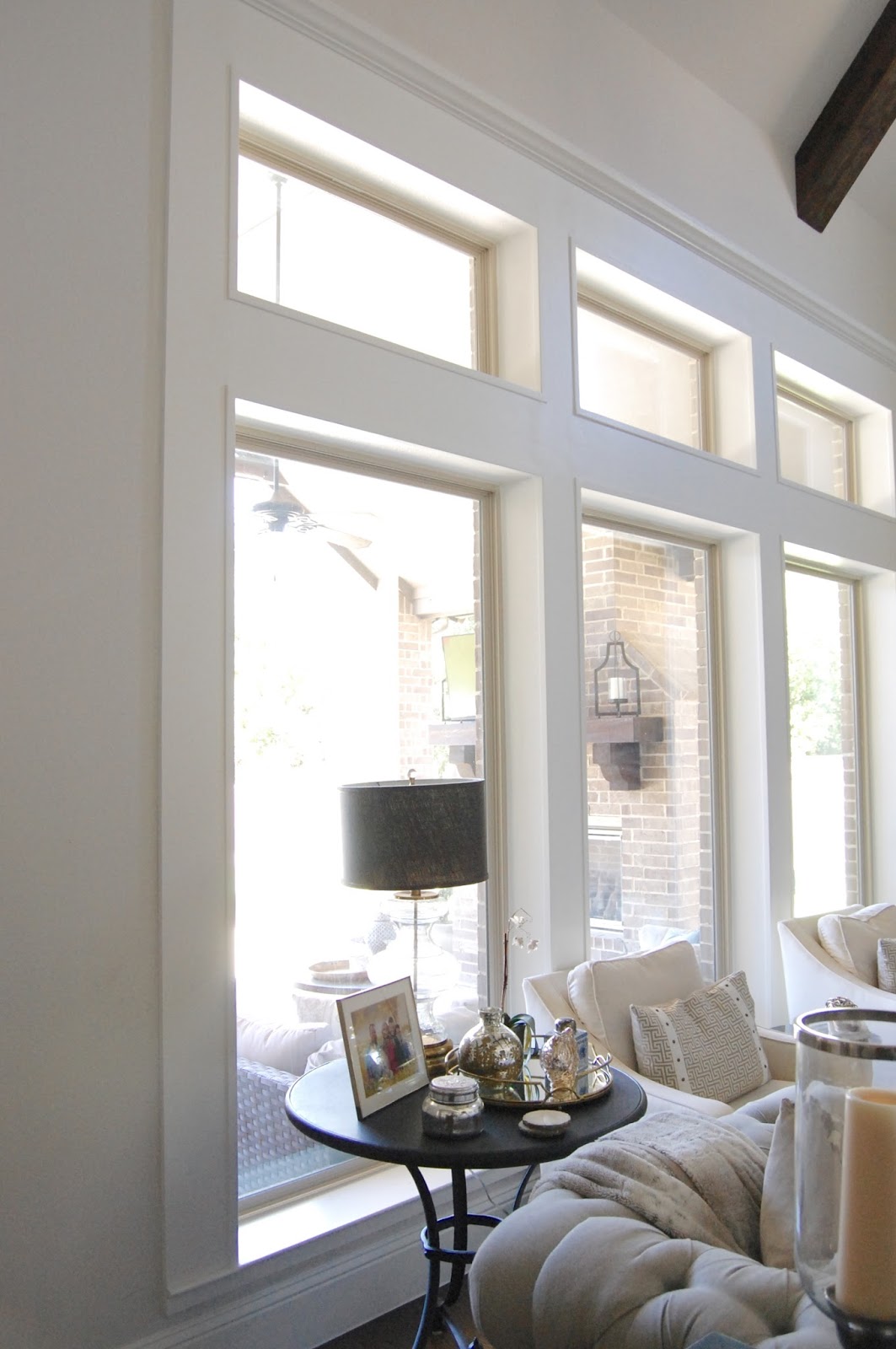 Classic Style Home: Living Room Update: DIY Window Trim