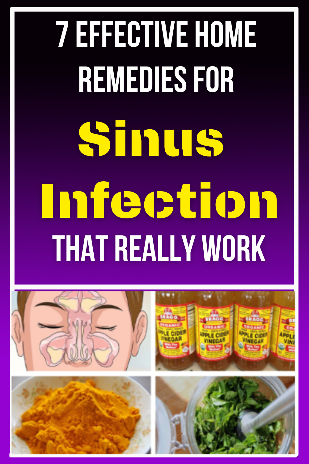 7 Effective Home Remedies For Sinus Infection