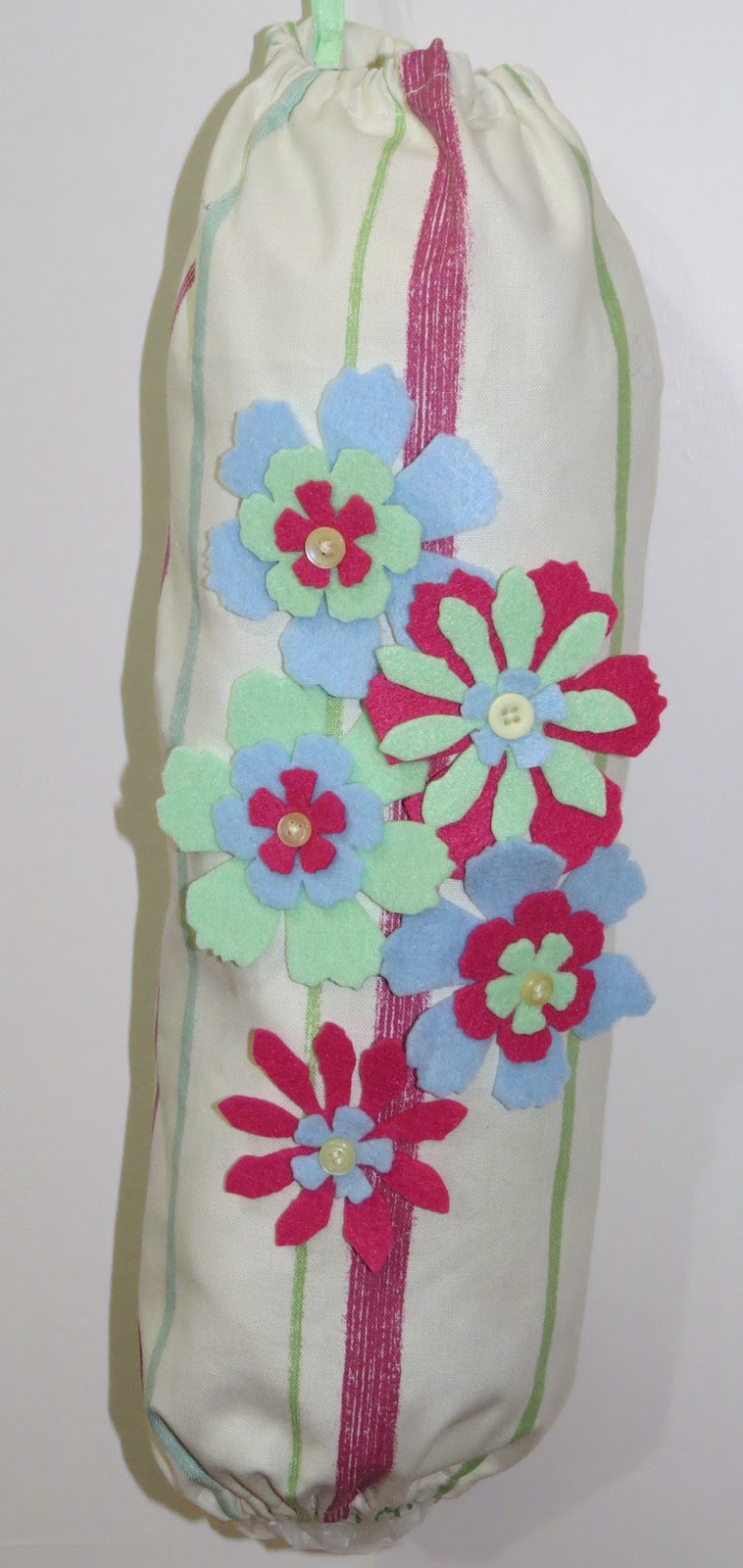 Carolyn's Crafty Blog Carrier Bag Holder
