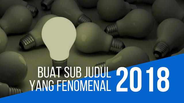 Sub judul yang fenomenal