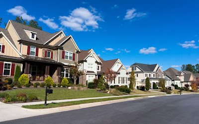 Street of homes 