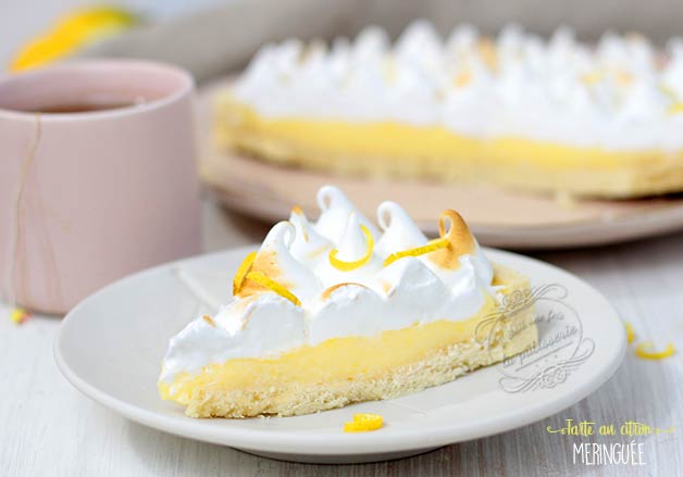 tarte au citron meringuée