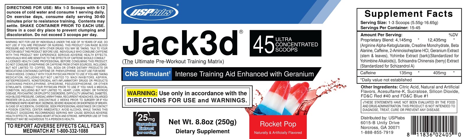 The Supp Plug Usplabs Jack3d Pre Workout Is Back