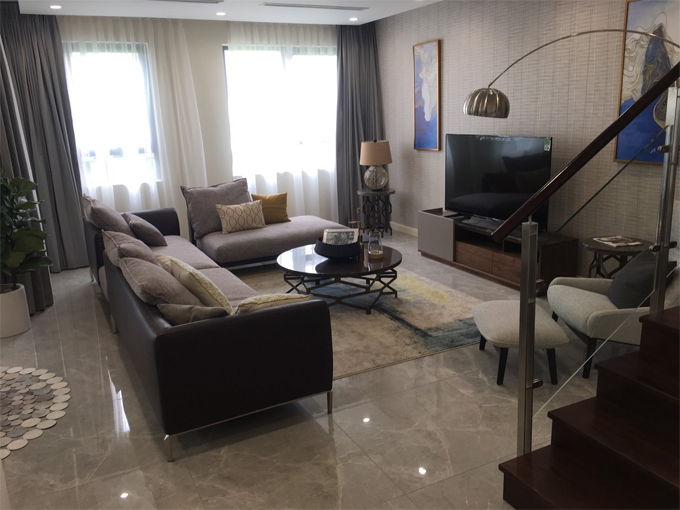 Phòng khách nội thất ghế sofa trang trí tinh tế hiện đại Phòng khách