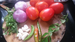 Ingredients for Tomato Chutney Recipe