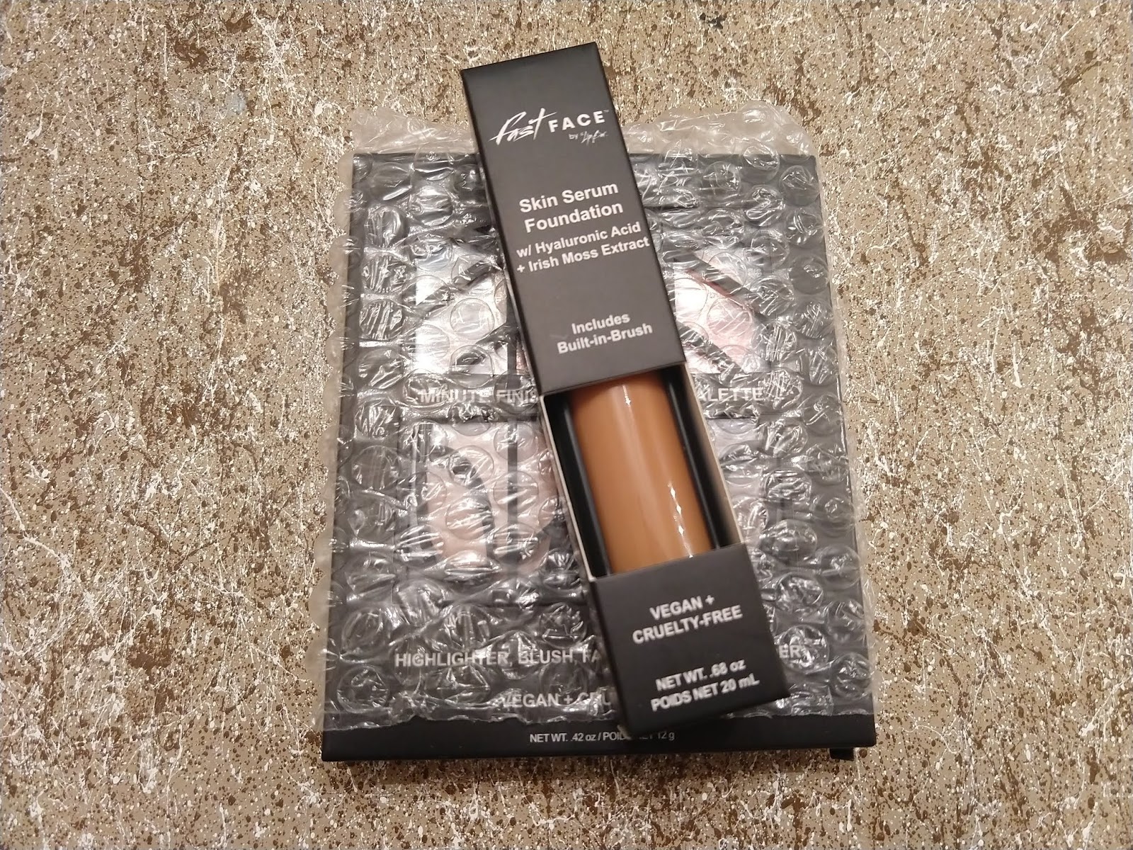 The Lip Bar Fast Face Collection Skin Serum Foundation (402) and